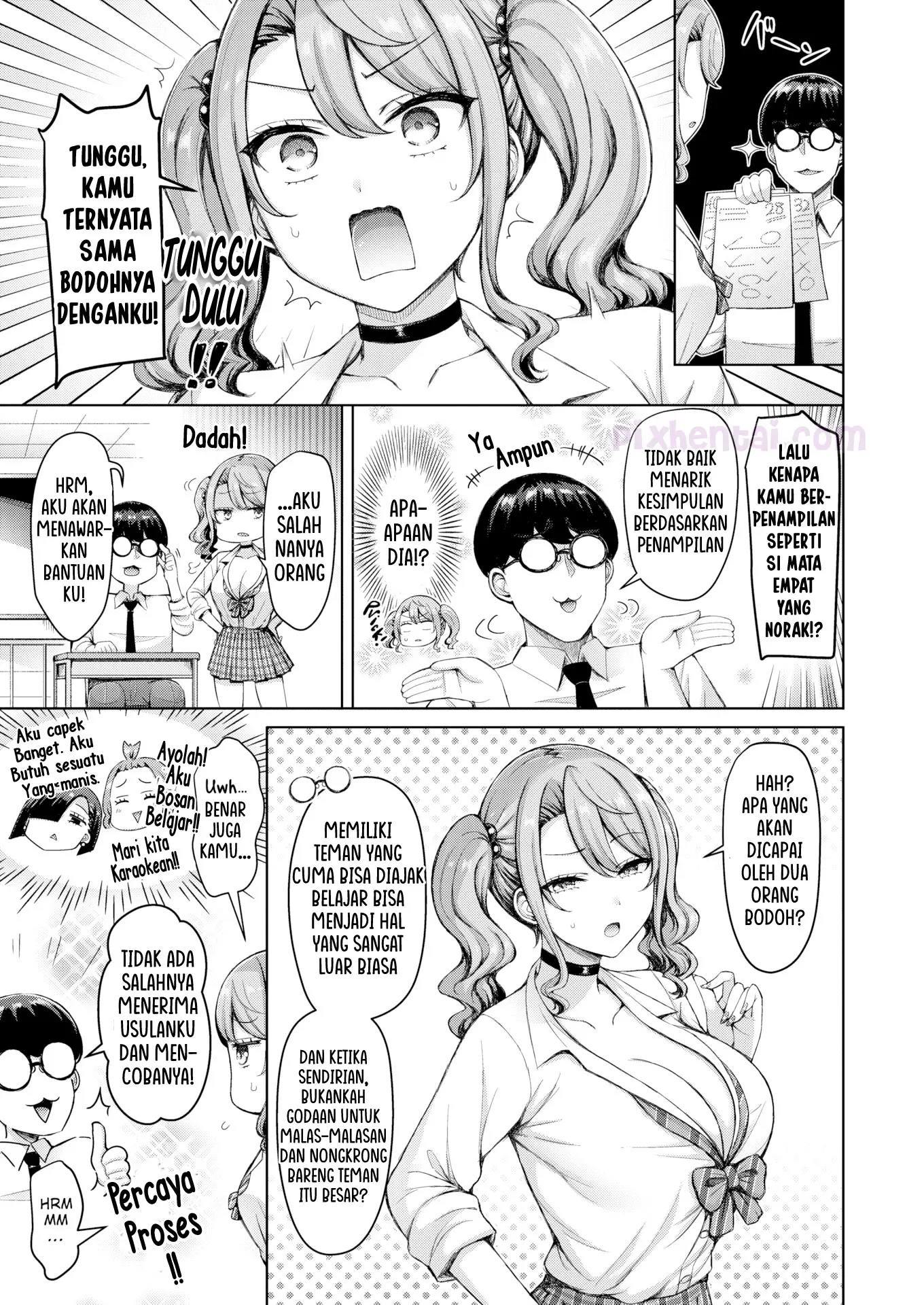 Komik hentai xxx manga sex bokep Imma Gyaru Only her chest grew up 3